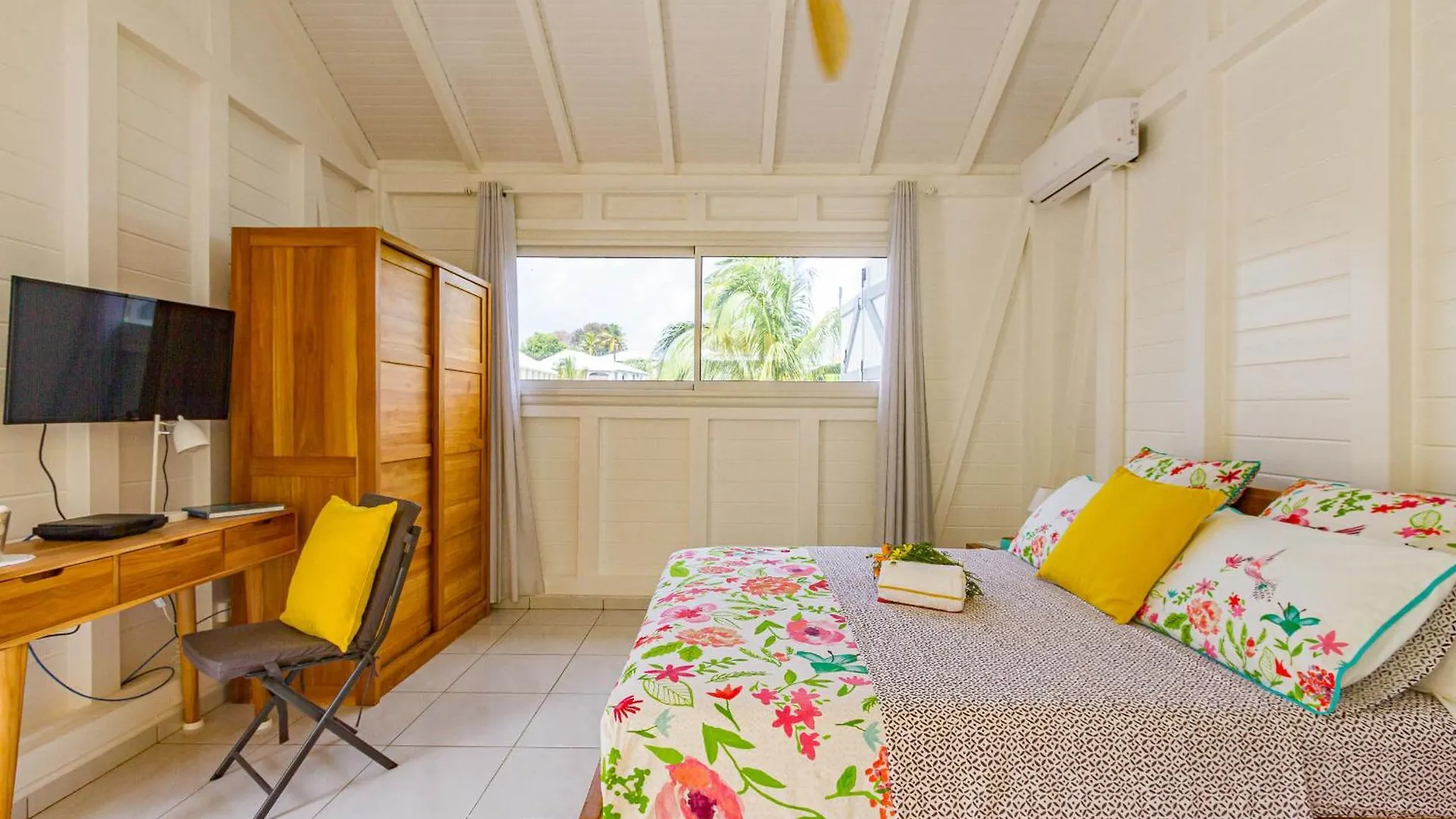 公寓 Bungalow De Charme 5Mins Plages Et Centre Gosier